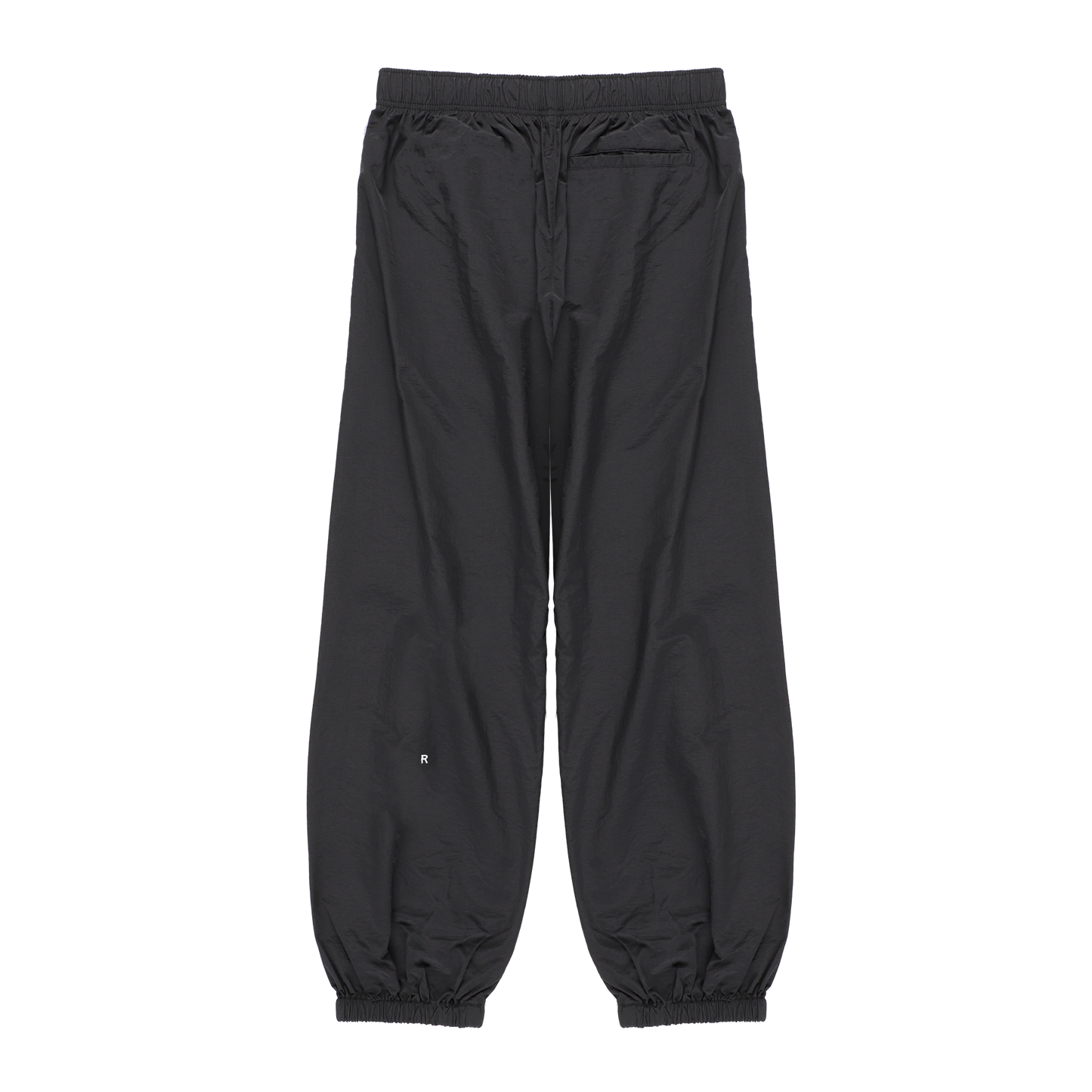 TRACK PANTS BLACK ( STUDY 7.02 : MULTIPLE EMBROIDERY) W/ LOGOS